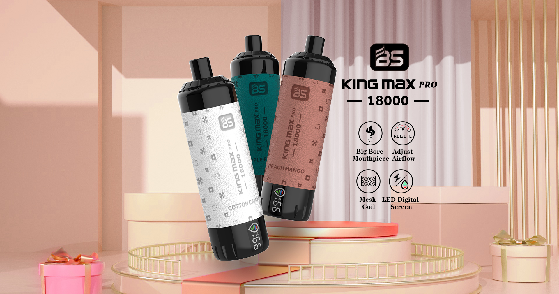BS Kingmax Pro 18000 puffs